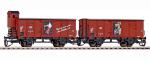 PIKO TT 2 wagons tomberau G02